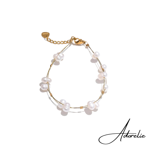 Adorelie™ Perlen der Stille Armband