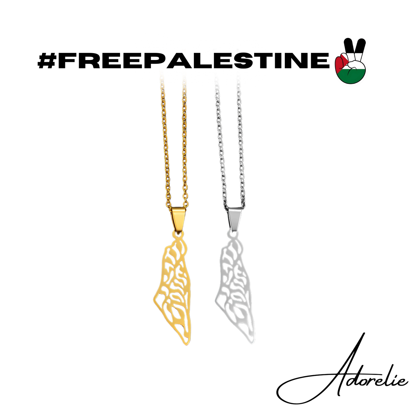 Adorelie™ #FreePalästina🇵🇸 Halskette