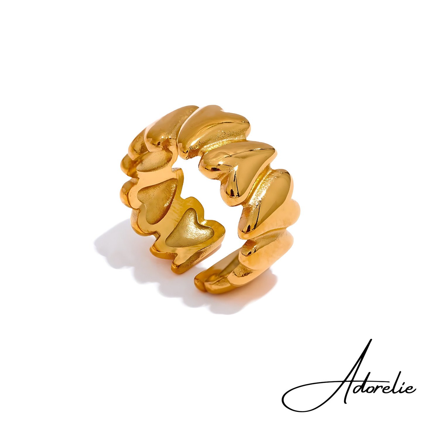 Adorelie™ Ring der geschmolzenen Herzen