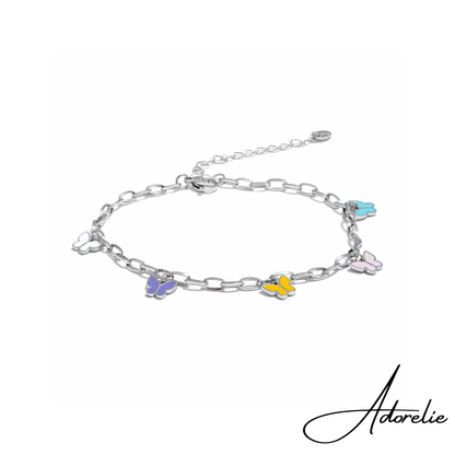 Adorelie™ Schmetterlinge der Freundschaft Armband