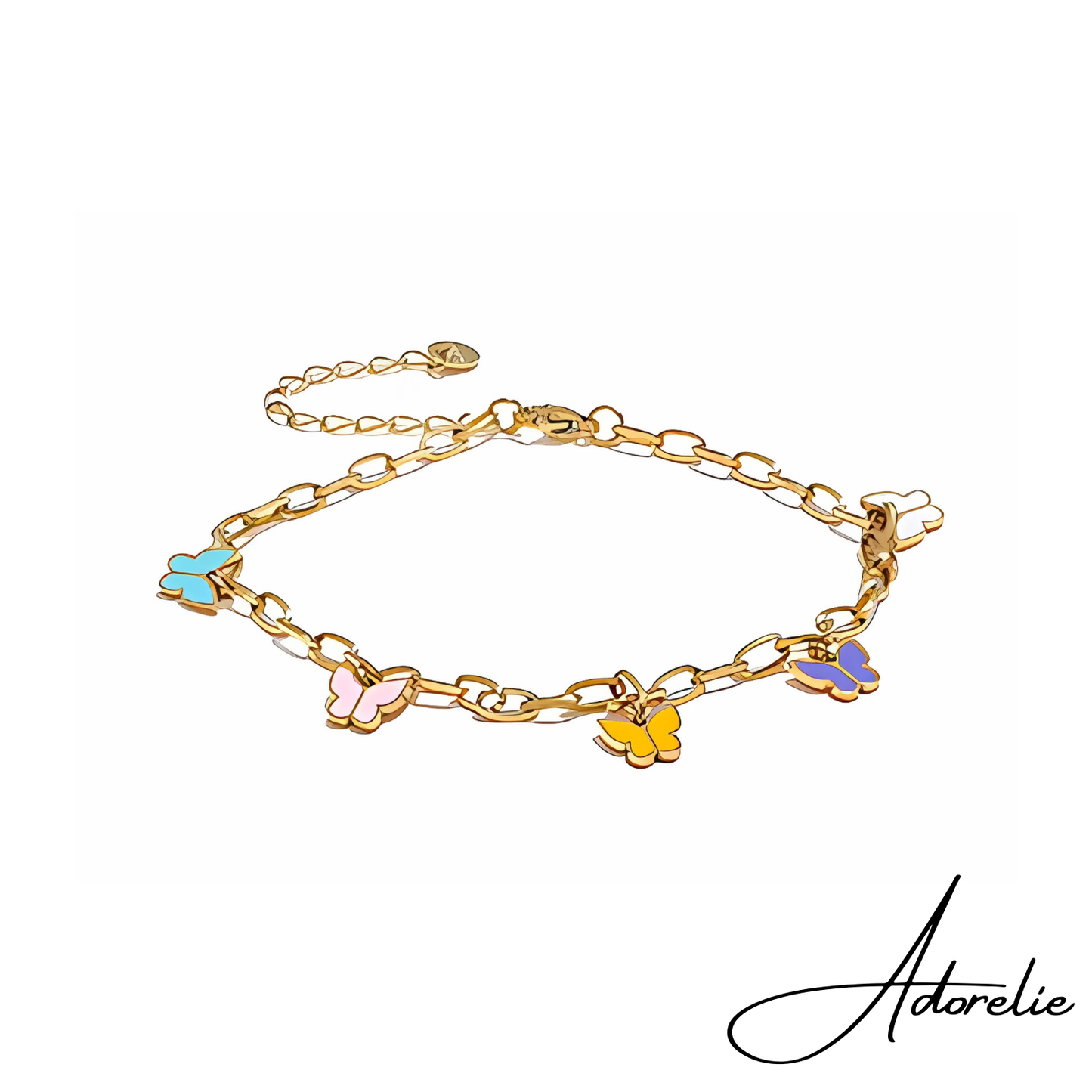 Adorelie™ Schmetterlinge der Freundschaft Armband