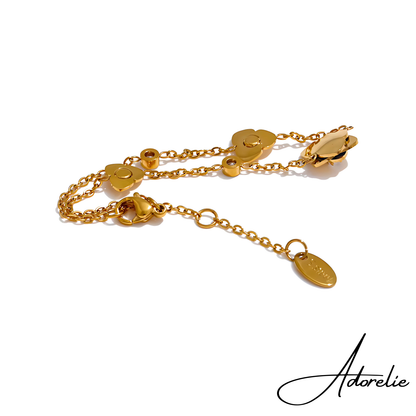 Adorelie™ Blume der Ehrlichkeit Armband