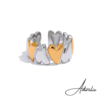 Adorelie™ Ring der geschmolzenen Herzen