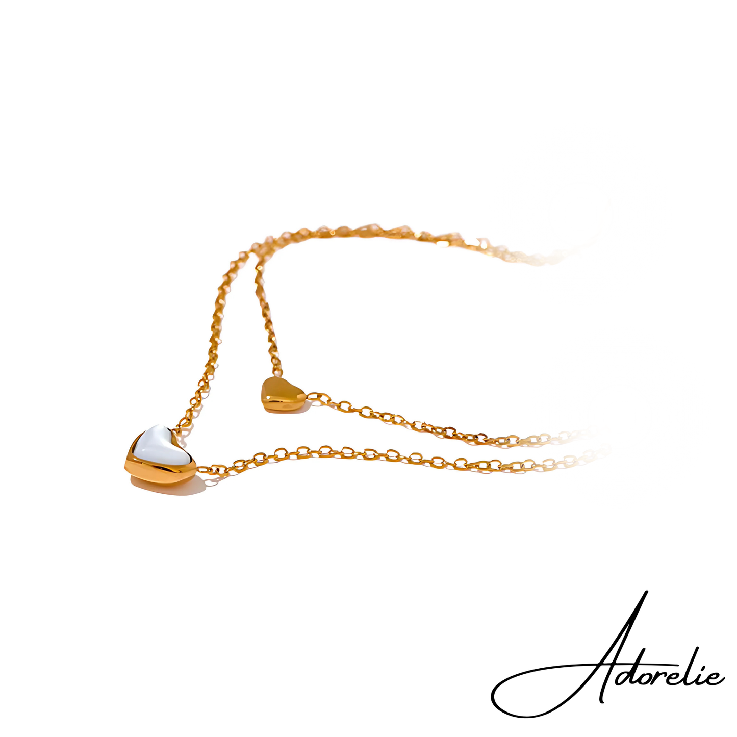 Adorelie™ Bella's Herz des Glaubens Halskette