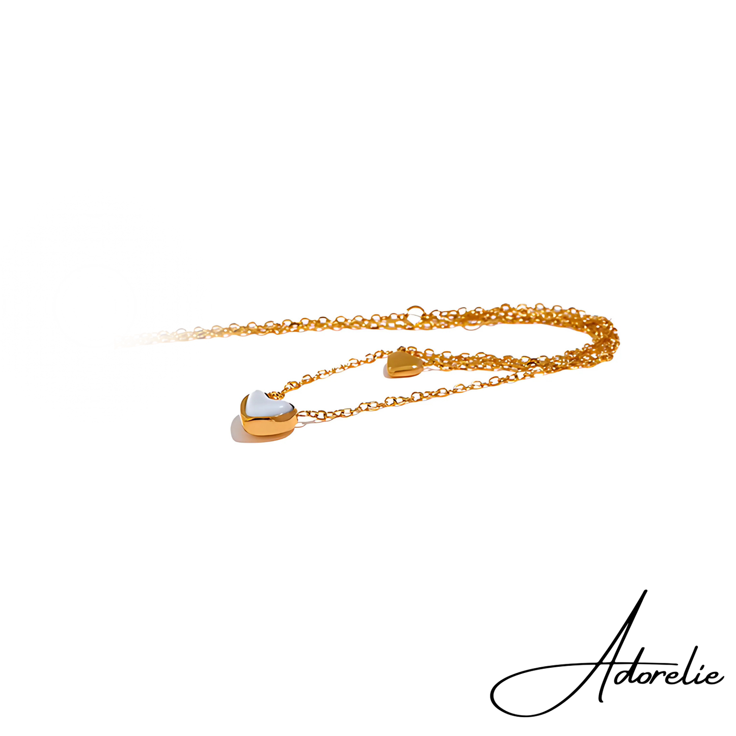 Adorelie™ Bella's Herz des Glaubens Halskette