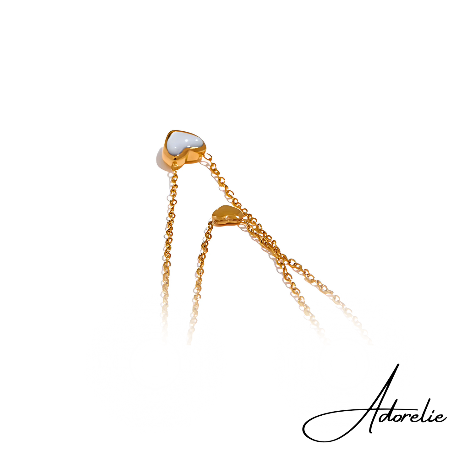 Adorelie™ Bella's Herz des Glaubens Halskette