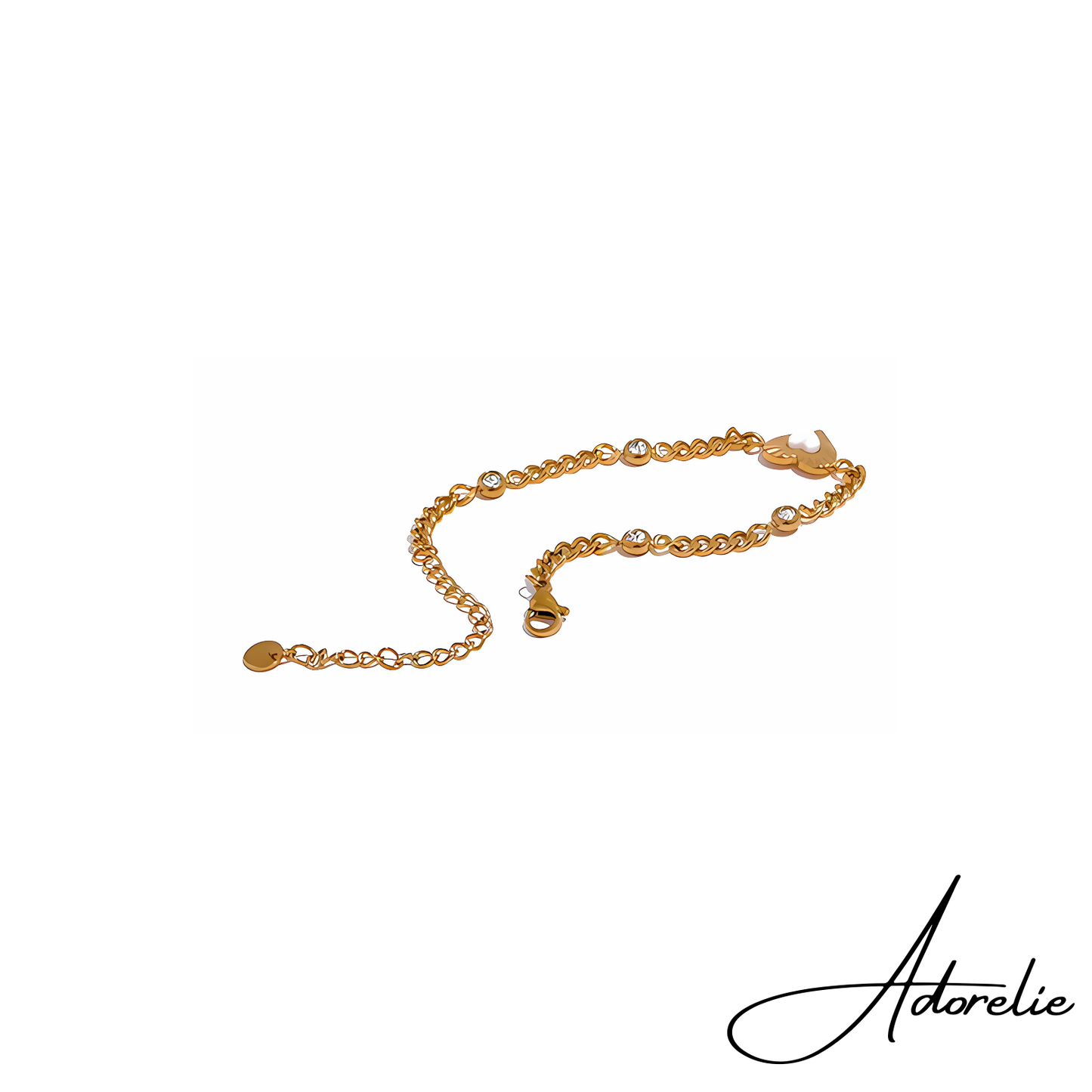 Adorelie™ Bella's Herz der Hingabe Armband