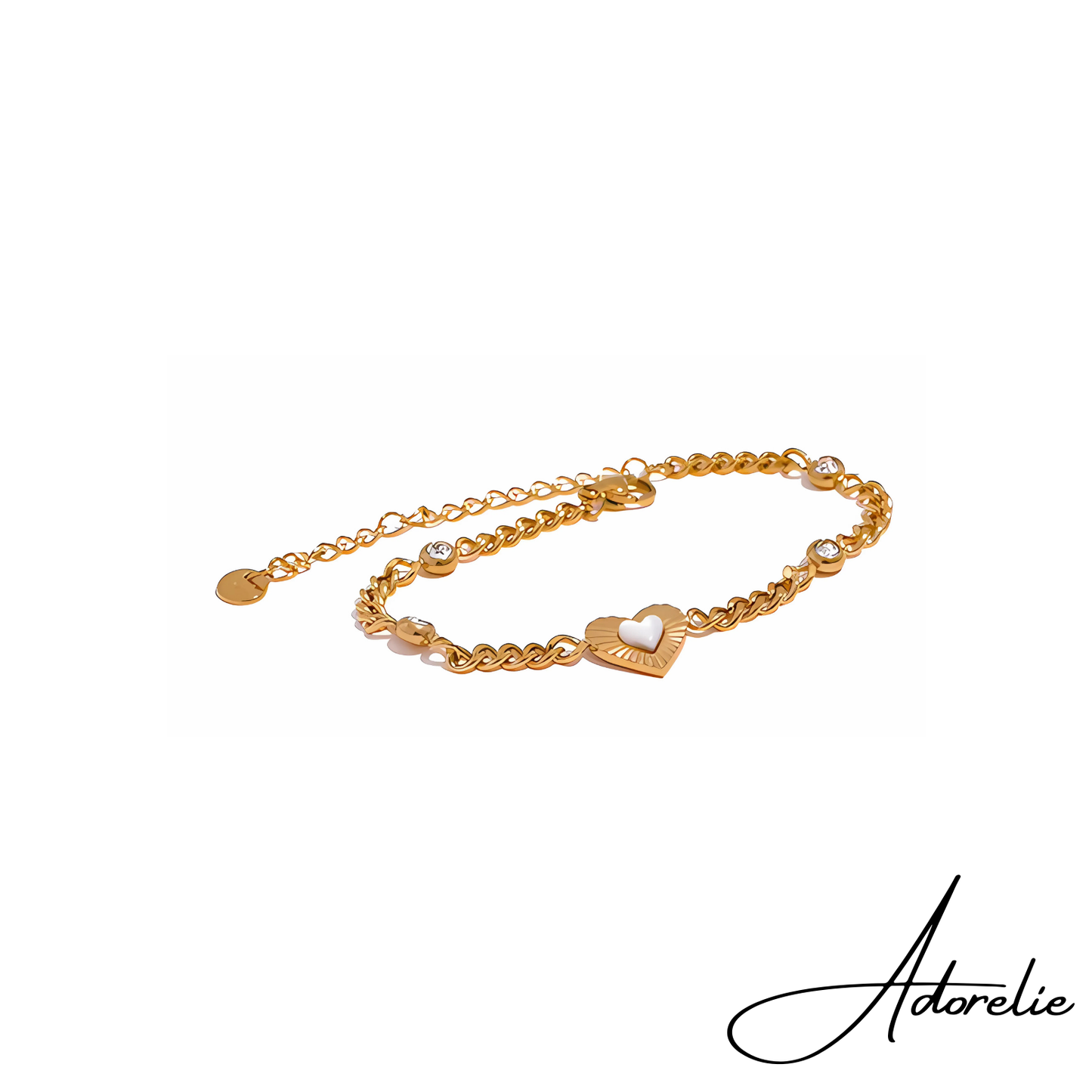 Adorelie™ Bella's Herz der Hingabe Armband