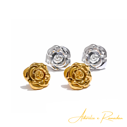 Adorelie™ Blooming Rose Earrings