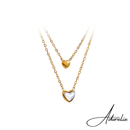 Adorelie™ Bella's Herz des Glaubens Halskette