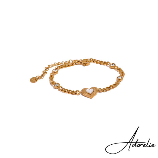 Adorelie™ Bella's Herz der Hingabe Armband