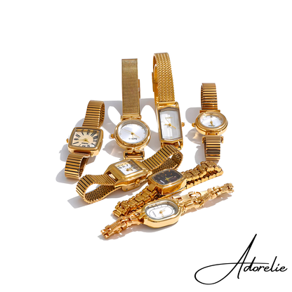 Adorelie™ Goldene Uhren der Eleganz