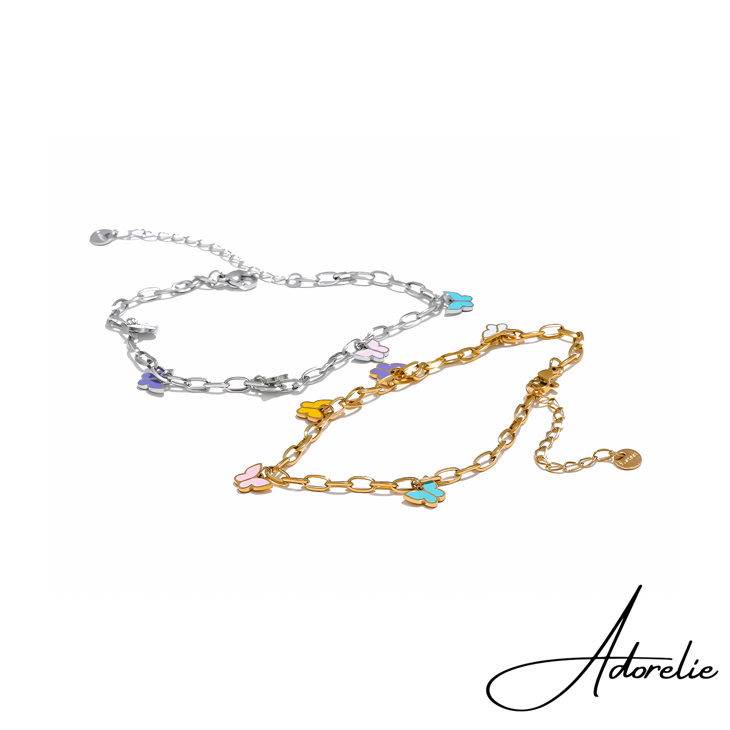 Adorelie™ Schmetterlinge der Freundschaft Armband